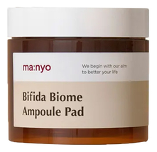 Manyo Factory Увлажняющие пэды для лица с бифидокомплексом Bifida Biome Ampoule Pad 70шт