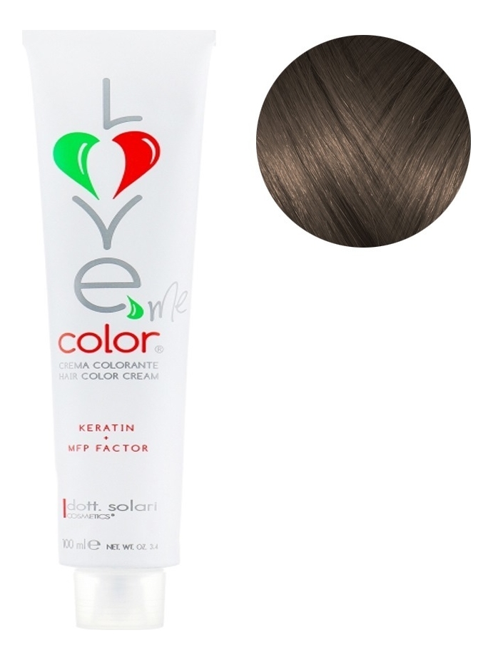 Крем-краска для волос Love Me Color Cream 100мл: 8.1 Светло-русый пепел