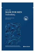 Mizon Восстанавливающая тканевая маска для лица Joyful Time Mask For Men Refreshing 24г