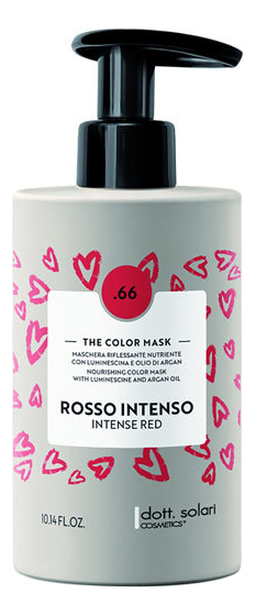 Цветная маска для волос The Color Mask 300мл: 66. Красный интенсивный