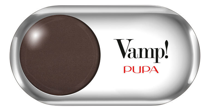 Матовые тени для век Vamp! Matt Eyeshadow 1,5г: 405 Темный шоколад