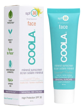 COOLA Suncare Солнцезащитный матирующий крем для лица с тональным эффектом Mineral Sunscreen Unscented SPF30 50мл