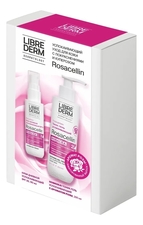 Librederm Набор Успокаивающий уход для кожи с покраснениями и куперозом Rosacellin (крем 50мл + тоник-гель 200мл)