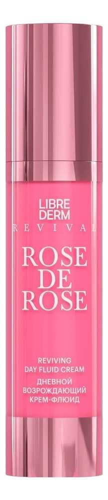 цена Возрождающий дневной крем-флюид для лица Rose De Rose Reviving Day Fluid Cream 50мл