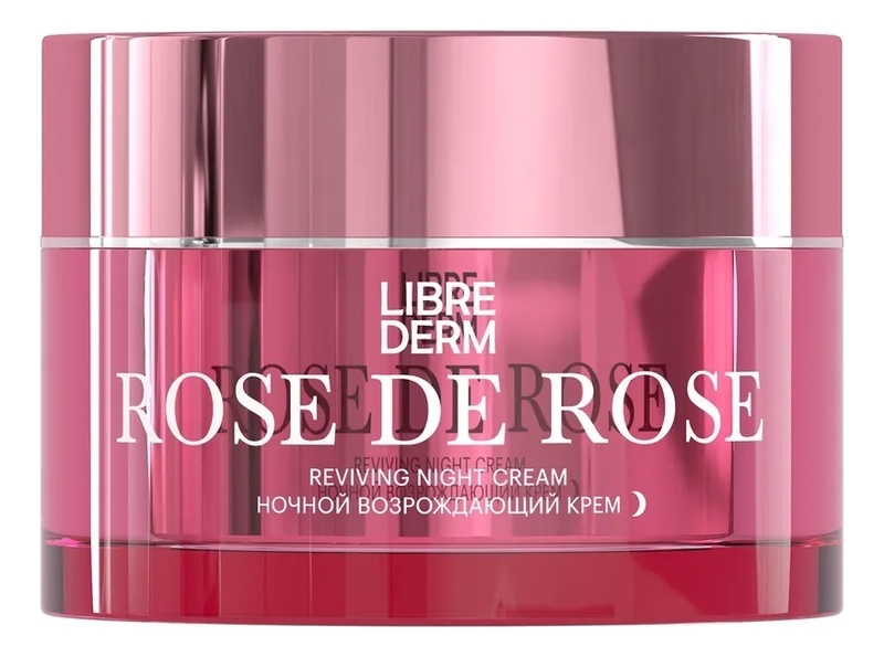 Возрождающий ночной крем для лица Rose De Rose Reviving Night Cream 50мл