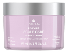 Alterna Деликатный скраб-шампунь для кожи головы Renewing Scalp Care Scrub To Foam 177мл