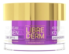 Librederm Дневной крем для лица, шеи и области декольте Коллаген Collagen Day Face Cream SPF15 50мл