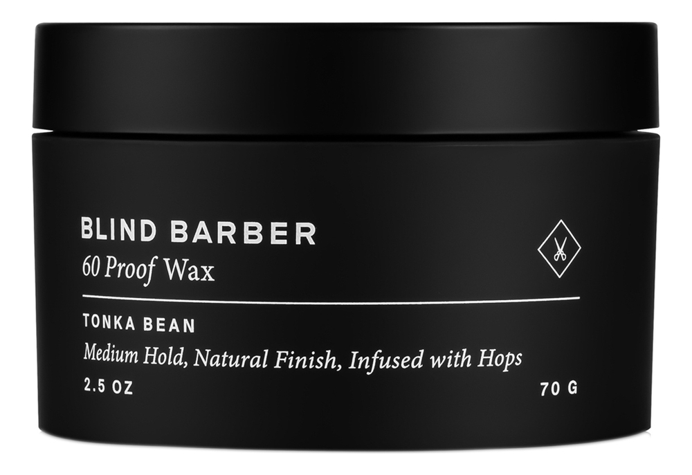 Воск для волос средней фиксации Tonka Bean 60 Proof Wax 70г blind barber tonka bean 60 proof pomade