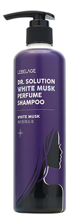 Парфюмерный шампунь с ароматом белого мускуса Dr. Solution White Musk Perfume Shampoo 300мл парфюмерный шампунь для волос с ароматом белого мускуса nature
