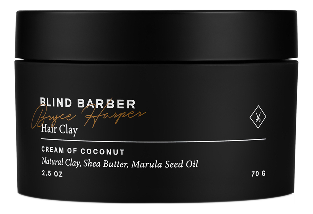 Blind Barber глина для укладки волос cream of coconut hair clay 70г для ...