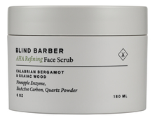 Blind Barber Скраб для лица AHA Refining Calabrian Bergamot & Guaiac Wood Face Scrub 180мл
