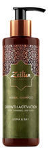 Zeitun Фито-шампунь для роста волос с маслом усьмы Authentic Herbal Shampoo 250мл