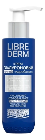 Librederm Гиалуроновый крем для лица Ночной гидробаланс Hyaluronic Hydrobalance Night Cream