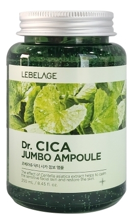 Сыворотка для лица с экстрактом центеллы азиатской Dr. Cica Jumbo Ampoule 250мл