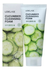 Lebelage Пенка для умывания с экстрактом огурца Cleansing Foam Cucumber 100мл