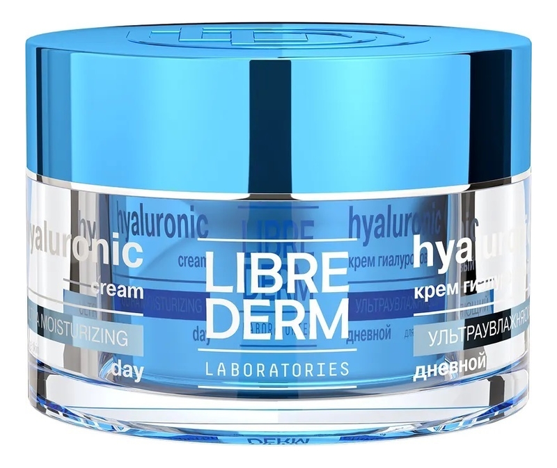 Гиалуроновый ультраувлажняющий дневной крем для лица Hyaluronic Hydra Moisturizing Day Cream Eco-Refill: Крем 50мл