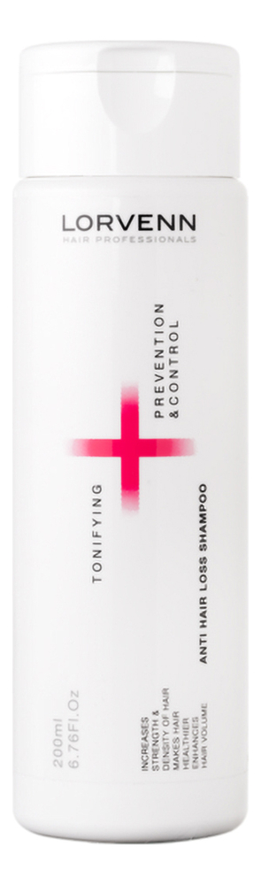 Тонизирующий шампунь против выпадения волос Tonifying + Prevention & Control Hair Loss Shampoo 200мл