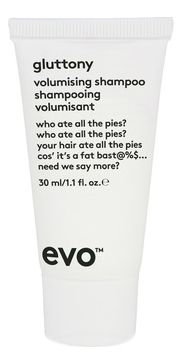 шампунь для объема и плотности волос pure luxury volumising shampoo 250мл Шампунь для объема волос Gluttony Volumising Shampoo: Шампунь 30мл