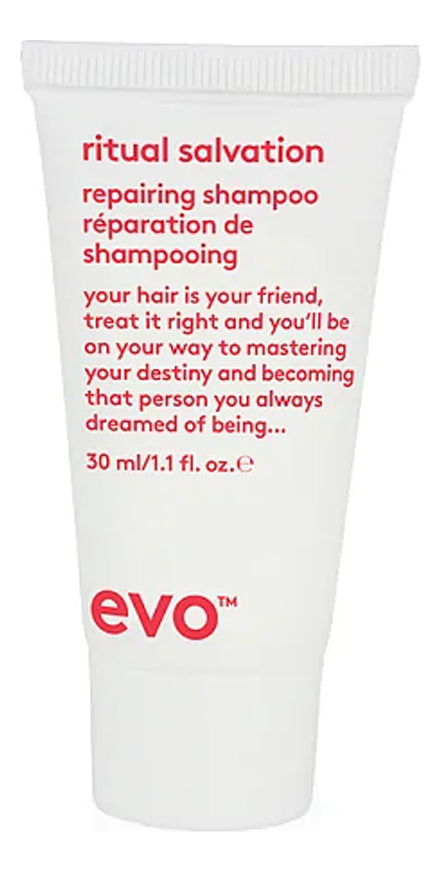 Шампунь для окрашенных волос Ritual Salvation Shampoo: Шампунь 30мл шампунь для окрашенных волос evo ritual salvation care shampoo 300 мл