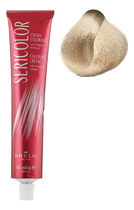 Крем-краска для волос Sericolor 100мл: 10 Платиновый очень светлый блонд