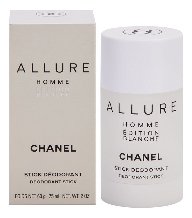 Allure homme Edition Blanche: дезодорант твердый 75мл