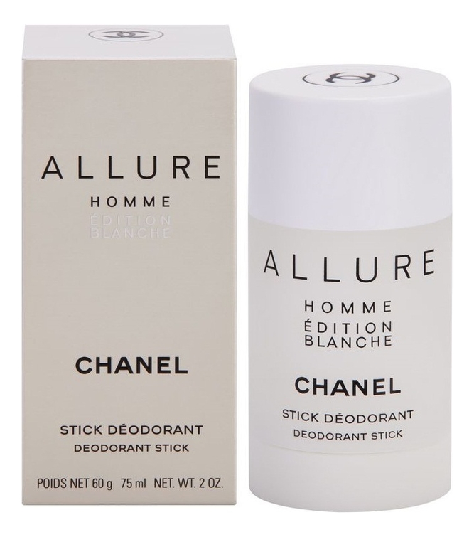 

Allure homme Edition Blanche: дезодорант твердый 75мл, Allure Homme Edition Blanche