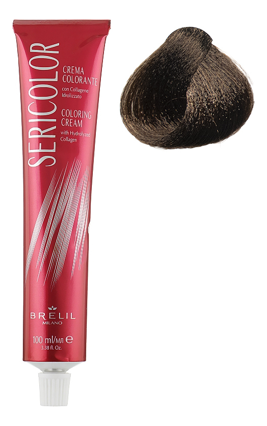 Крем-краска для волос Sericolor 100мл: 5.0 Интенсивный светлый каштан