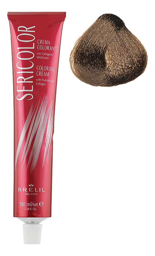 Крем-краска для волос Sericolor 100мл: 6.3 Темный золотистый блонд