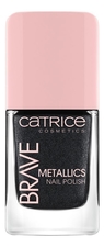 Catrice Cosmetics Лак для ногтей Brave Metallics Nail Polish 10,5мл