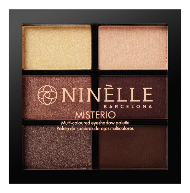 Мультицветная палетка теней для век Misterio 7,2г: No 526