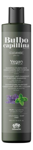 Шампунь против сухой и жирной перхоти Bulbo Capillina Cleanse: Шампунь 250мл