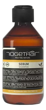 Балансирующий шампунь для жирных и комбинированных волос Sebum Shampoo 250мл