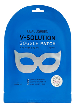 Гидрогелевая лифтинг-маска для кожи вокруг глаз V-Solution Goggle Patch 9г