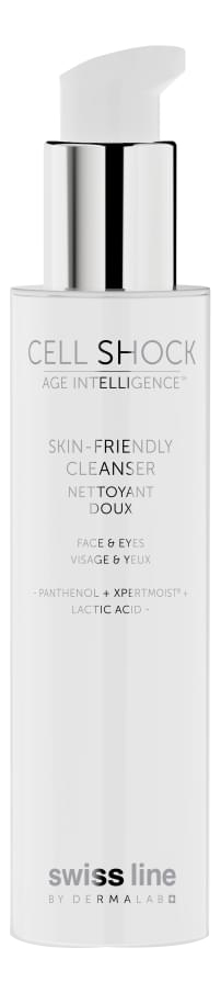 Успокаивающий очищающий лосьон для лица Cell Shock Age Intelligence Skin-Friendly Cleancer 150мл