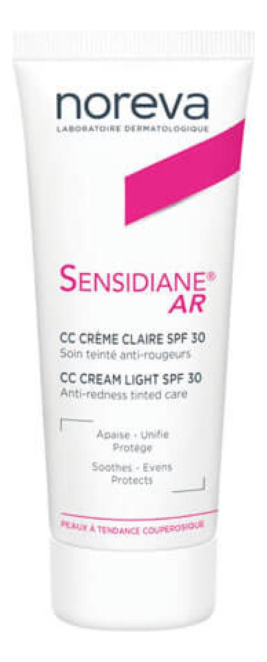 CC крем для лица Sensidiane AR SPF30 40мл: Светлый тон