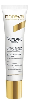 Мультикорректирующий крем для контура глаз Noveane Premium 15мл