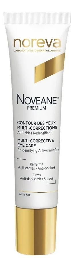 Мультикорректирующий крем для контура глаз Noveane Premium 15мл крем для контура глаз мультикорректирующий noveane premium noreva норева туба 15мл