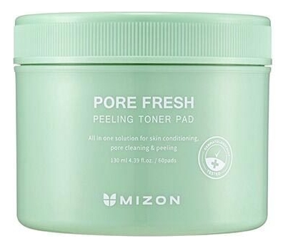Очищающие пэды для лица Pore Fresh Peeling Toner Pad 60шт la miso pore fresh peeling pad ph5 0