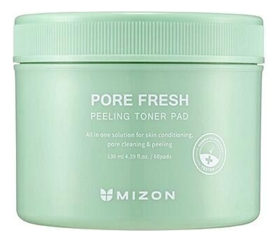 Очищающие пэды для лица Pore Fresh Peeling Toner Pad 60шт