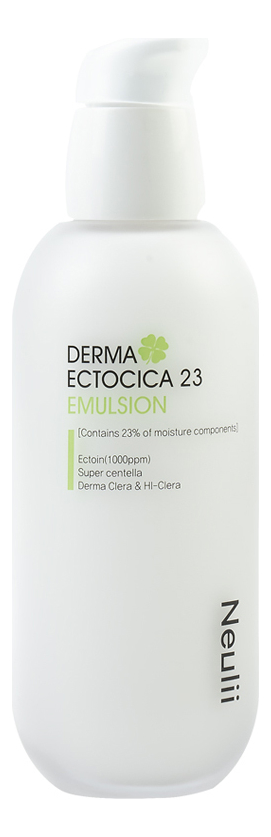 Увлажняющая эмульсия для лица Derma Ectocica 23 Emulsion 100мл neulii увлажняющая и успокаивающая эмульсия для лица derma ectocica 23 emulsion 100ml