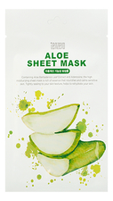 TENZERO Тканевая маска с экстрактом алоэ Aloe Sheet Mask 25мл