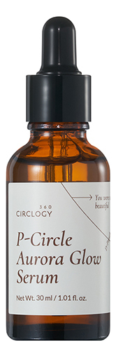 Сыворотка для лица с гиалуроновой кислотой, ниацинамидом и пантенолом Circlogy P-Circle Aurora Glow Serum 30мл