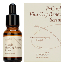 EUNYUL Сыворотка для лица с витамином С и феруловой кислотой Circlogy P-Circle Vita C 15 Renew Serum 15г