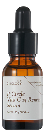 Сыворотка для лица с витамином С и феруловой кислотой Circlogy P-Circle Vita C 15 Renew Serum 15г
