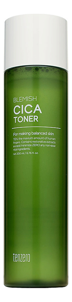Смягчающий тонер с экстрактом азиатской центеллы Blemish Cica Toner 200мл