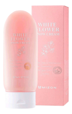 Mizon Осветляющий крем для лица на основе цветочных экстрактов White Flower Snow Cream 150мл