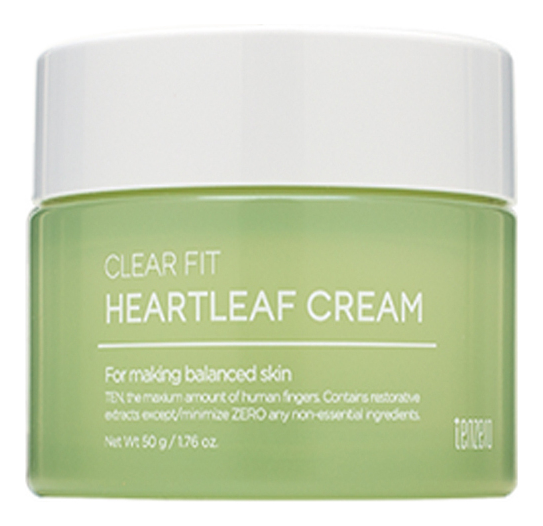 Балансирующий крем с экстрактом хауттюйнии Clear Fit Heartleaf Cream 50мл балансирующий крем с экстрактом хауттюйнии clear fit heartleaf cream 50мл