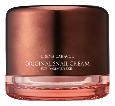 Крем для поврежденной кожи с муцином улитки Crema Caracol Original Snail Cream 50мл