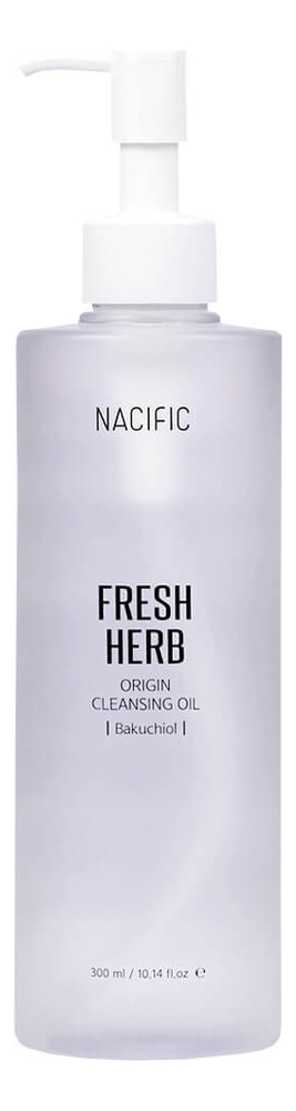 Гидрофильное масло для лица с экстрактом бакучиоли Fresh Herb Origin Cleansing Oil Bakuchiol 300мл