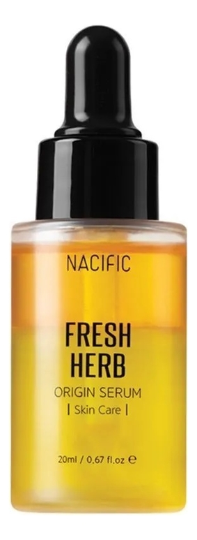 Двухфазная органическая сыворотка для лица Fresh Herb Origin Serum: Сыворотка 20мл